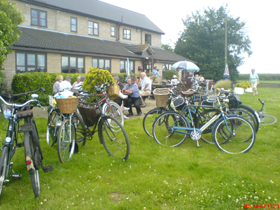 Bicycles at the Flying Fortress