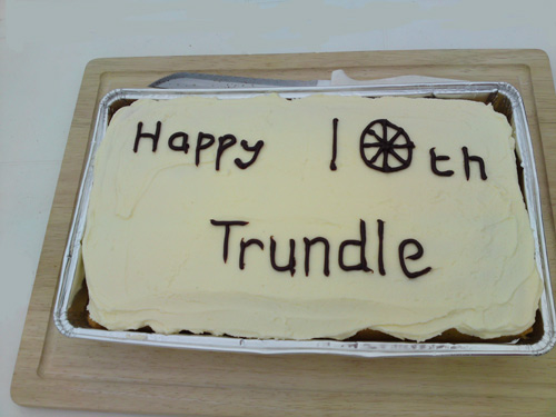 10 anniversary cake