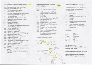 Directions for this year's ride