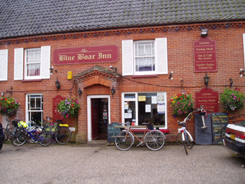 Our lunch stop in Walsham Le Willows