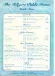 The Tollgate lunch menu
