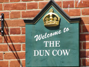 At The Dun Cow Bardwell