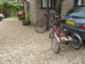 Isobel,s three wheeler