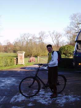Ted Ashton and his BSA
