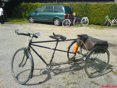 3 wheel tandem